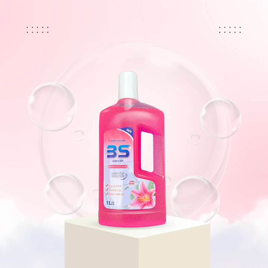 Nước Lau Sàn loại 1 lít Hương hoa Ly0
